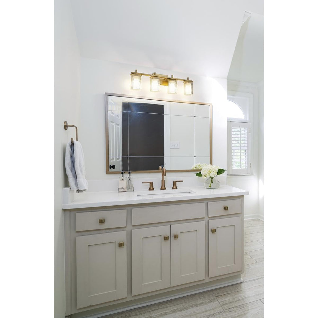 Open Box - Z-Lite 1949-4V-MGLD - Bathroom Fixtures Indoor Lighting