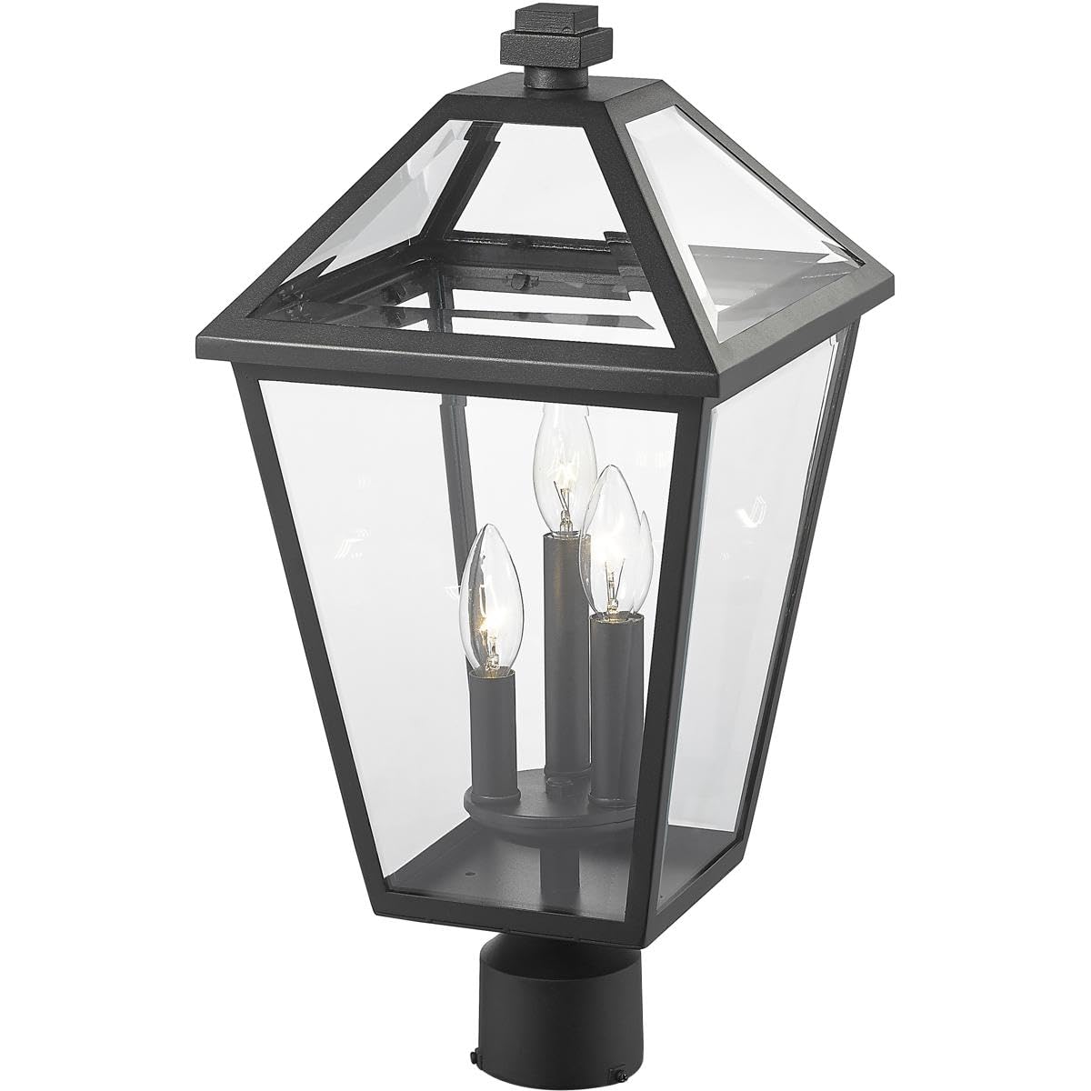 Open Box - Z-Lite 579PHBR-BK - Post Lights Outdoor Lighting