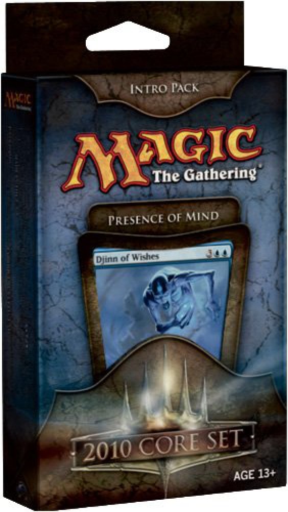 Magic the Gathering- MTG: Magic 2010 Core Set - Theme Deck - Intro Pack Blue : Presence of Mind