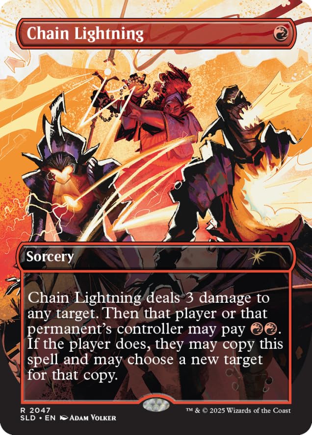 Magic the Gathering Secret Lair Everything is On Fire (Non-Foil)