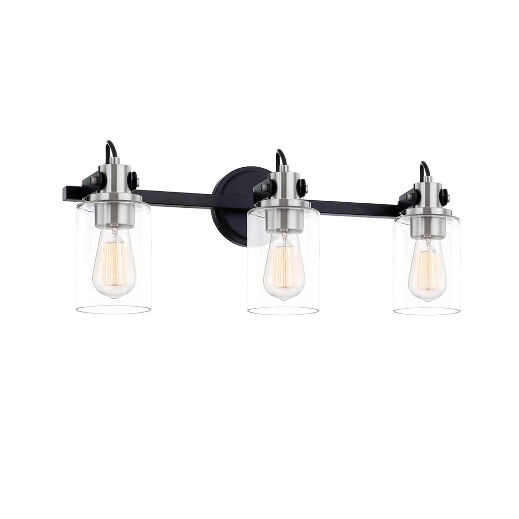 Open Box - Justice Design Group FSN-8193-CLER-MBNK - Bathroom Fixtures Indoor Lighting