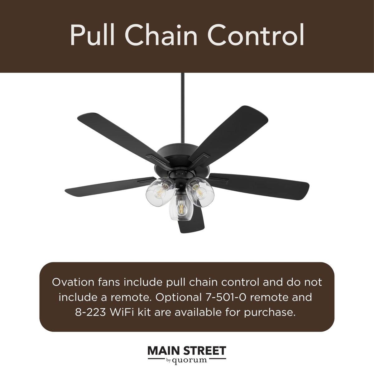 Open Box - Quorum International 4525-03159 - Ceiling Fans Fans