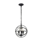 Open Box - Elegant Lighting LD5055D12MB - Pendants Indoor Lighting