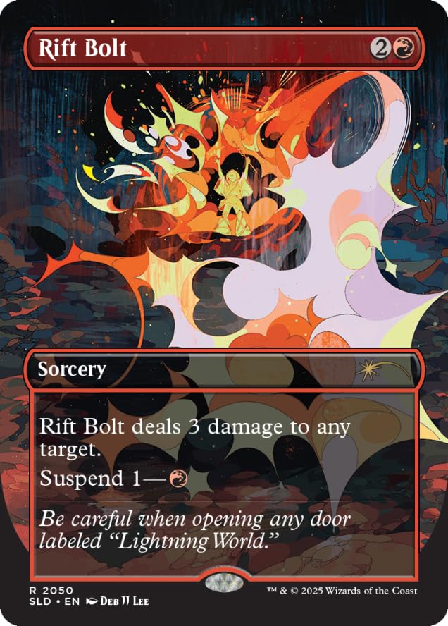 Magic the Gathering Secret Lair Everything is On Fire (Non-Foil)