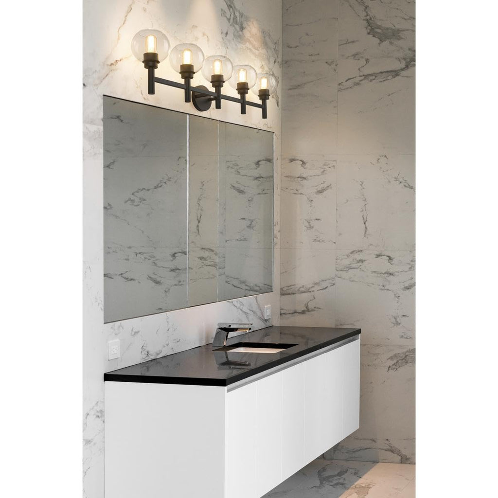 Open Box - Z-Lite 7502-5V-MB - Bathroom Fixtures Indoor Lighting