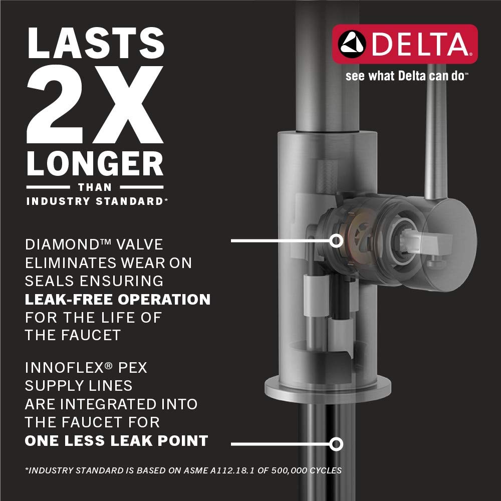 Open Box - Delta 9991-AR-PR-DST - Bar Faucet