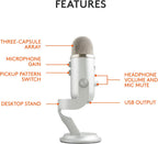 Open Box -  USB Microphone-Four Pattern (Musical Solutions)