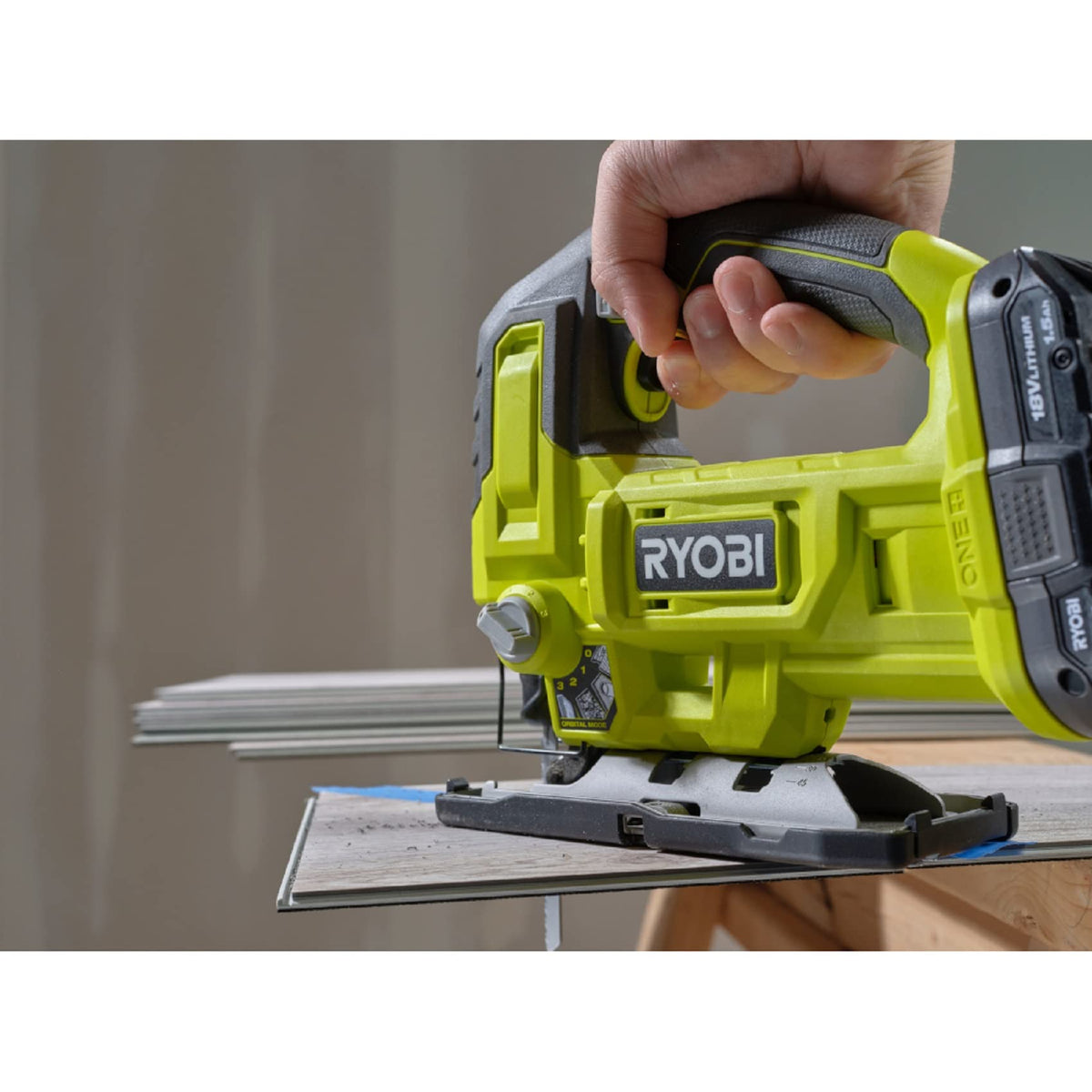 Open Box - RYOBI 18V ONE+ Lithium-Ion Cordless Jig Saw (Tool-Only)