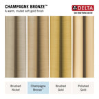 Open Box - Delta DT0732413-CZ - Shower Drain Parts Bath and Shower Parts