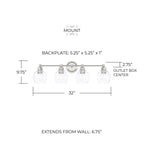 Open Box - Capital Lighting 121141PN-426 - Bathroom Fixtures Indoor Lighting