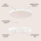 Open Box - JONATHAN Y Lighting JYL7151B - Pendants Indoor Lighting
