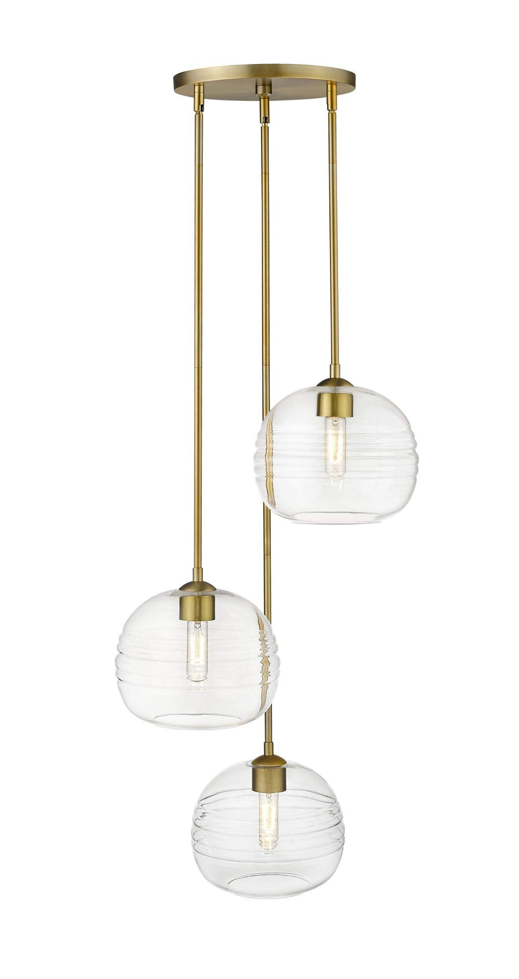 Open Box - Z-Lite 486P10-3R-BN - Pendants Indoor Lighting