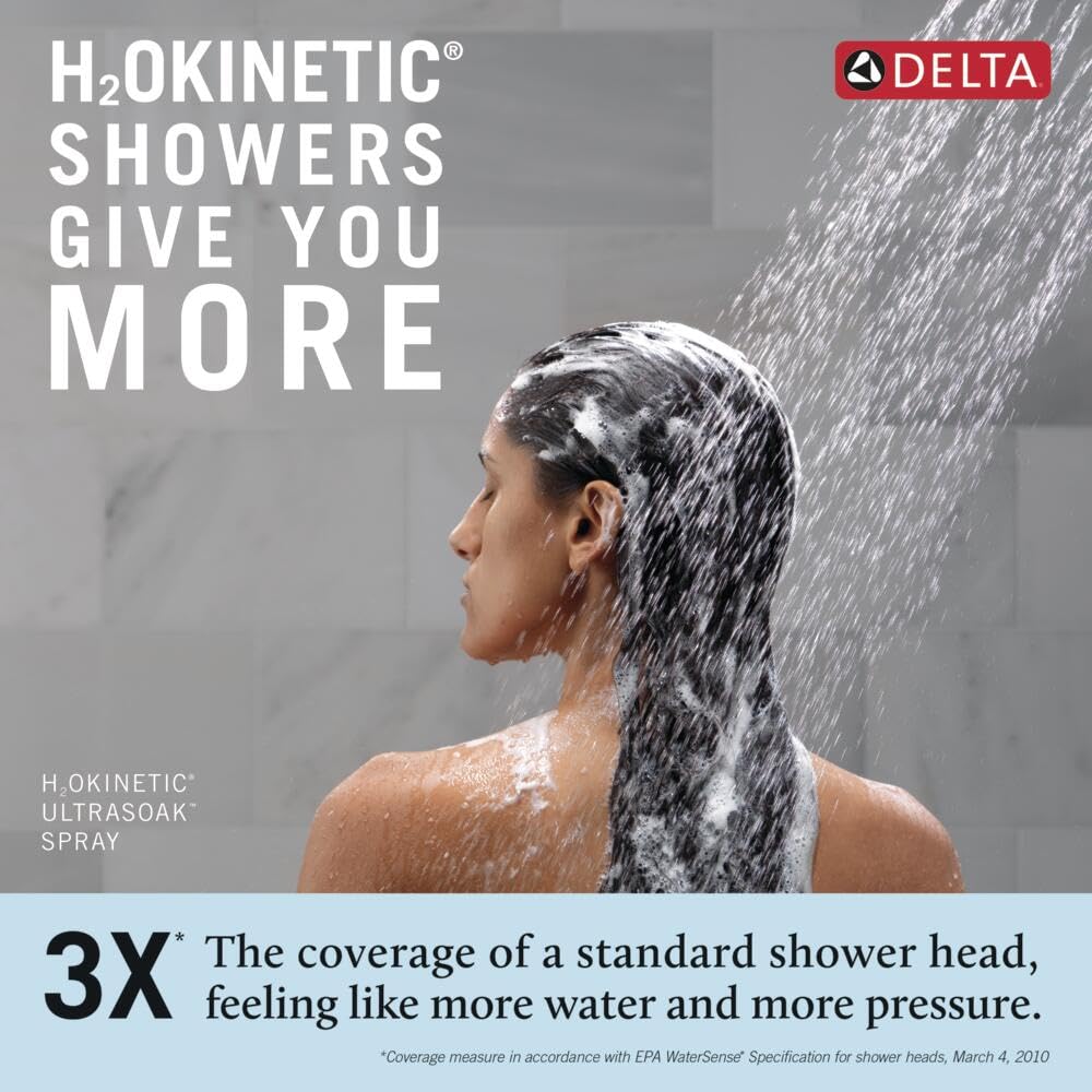 Open Box - Delta T14459-PN - Tub and Shower Showers