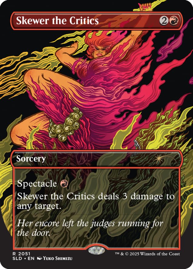 Magic the Gathering Secret Lair Everything is On Fire (Foil)