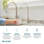 Open Box - Elkay LKAV71FLS - Water Dispenser Faucet