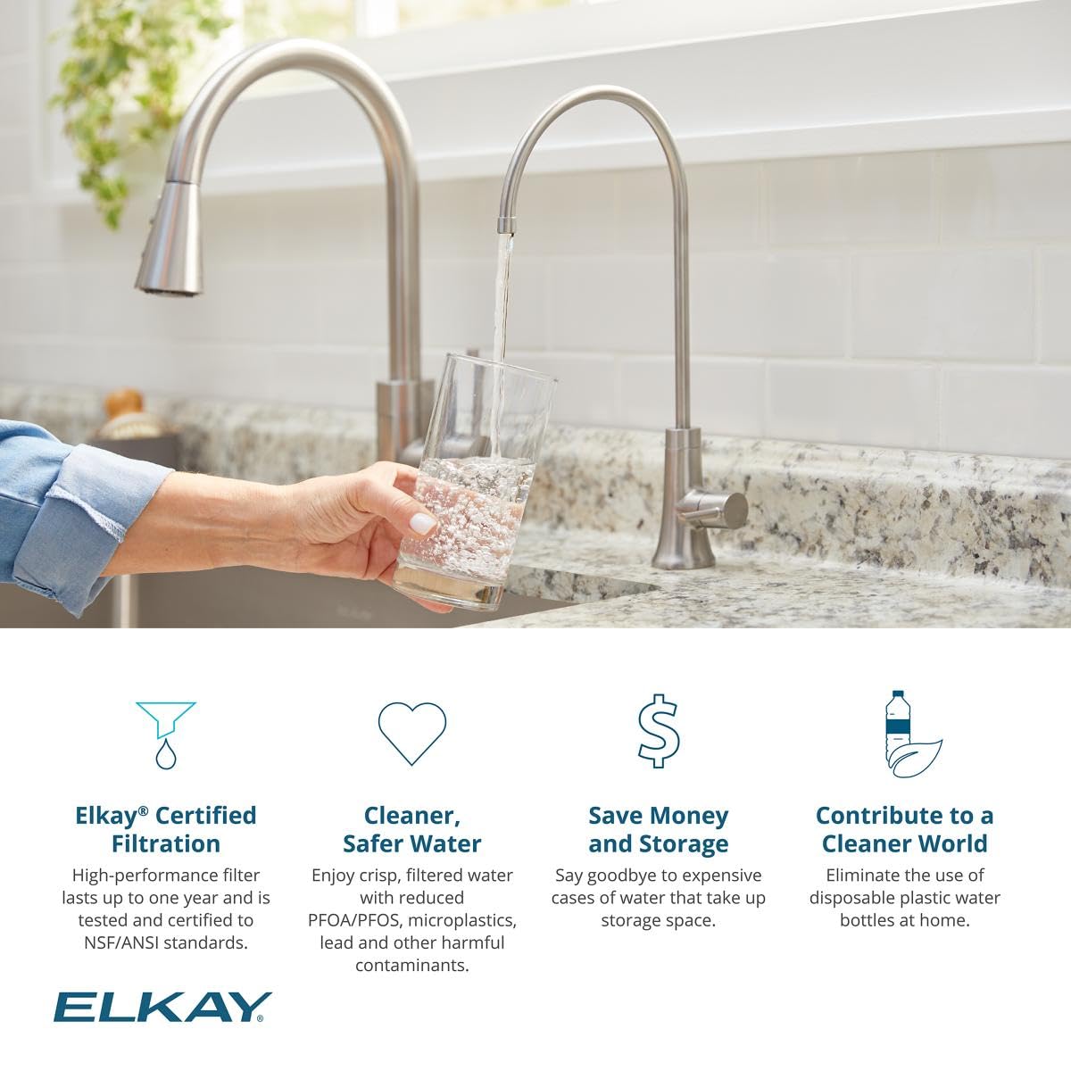 Open Box - Elkay LKAV71FLS - Water Dispenser Faucet