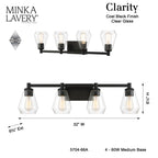 Open Box - Minka Lavery 5704-66A - Bathroom Fixtures Indoor Lighting