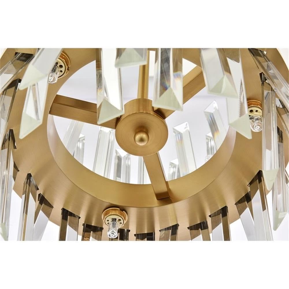 Open Box - Elegant Lighting 6200D12SG - Pendants Indoor Lighting