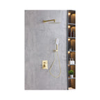 Open Box - Elegant Lighting FAS-9003BGD - Shower Only Showers
