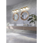 Open Box - Z-Lite 7517-3V-MGLD - Bathroom Fixtures Indoor Lighting