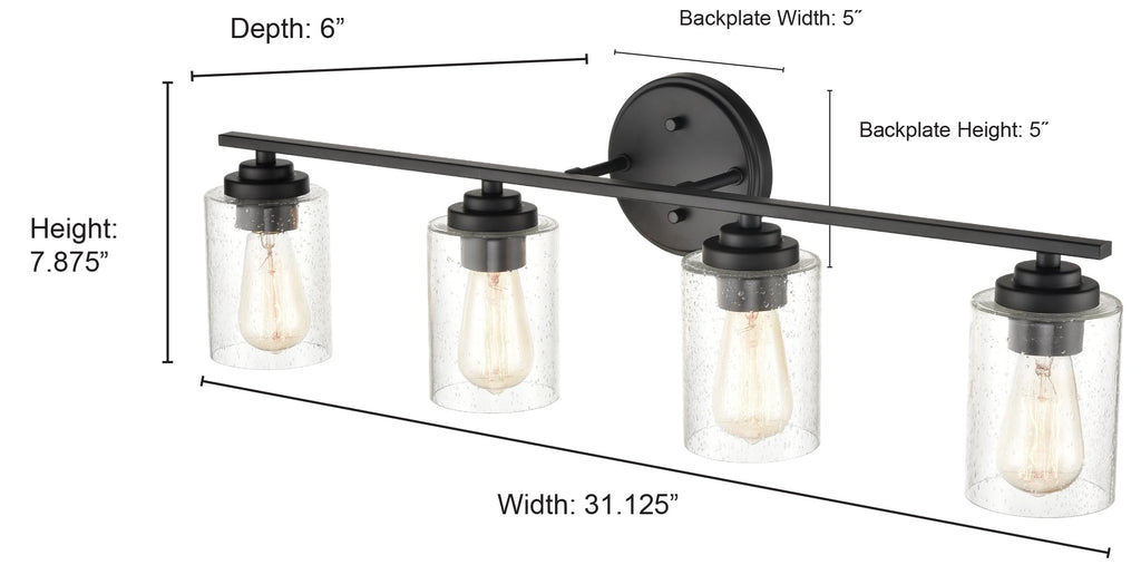 Open Box - Millennium Lighting 3684-MB - Bathroom Fixtures Indoor Lighting