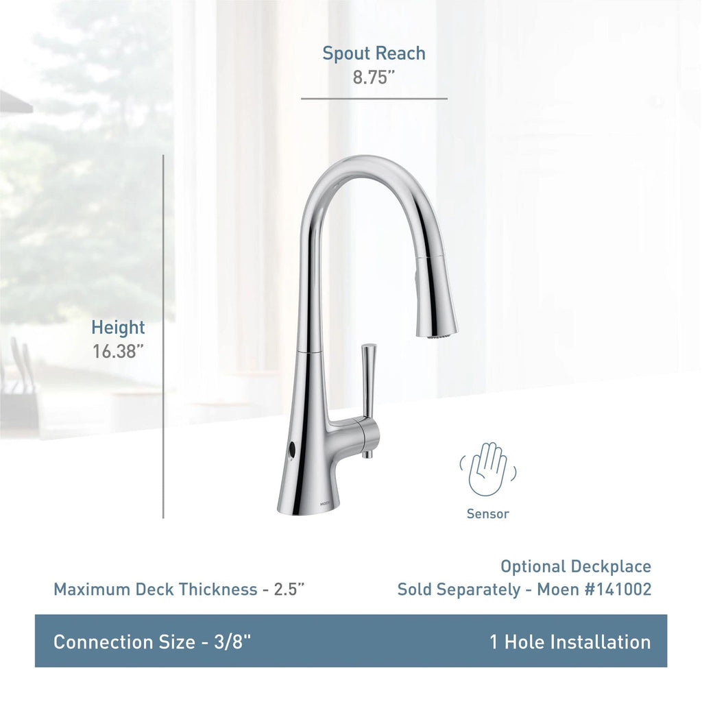 Open Box - Moen 9126EWNL - Kitchen Faucet