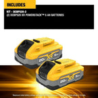 Open Box -  Dewalt Dw 20V Powerstack 5Ah Battery 2Pk