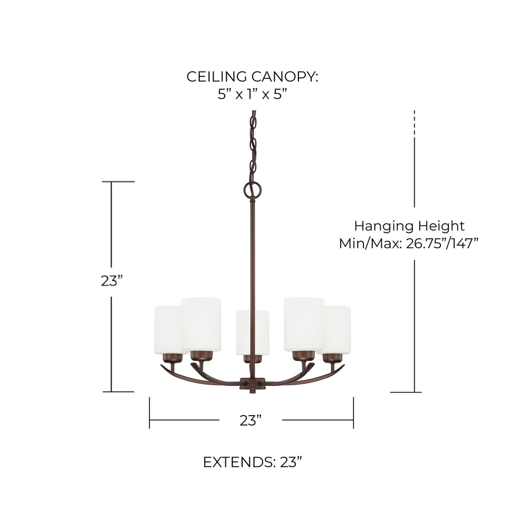 Open Box - Capital Lighting 415251BZ-338 - Chandeliers Indoor Lighting