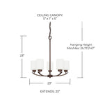 Open Box - Capital Lighting 415251BZ-338 - Chandeliers Indoor Lighting