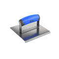 Bon Tool Stainless Steel Pavement Edger - 6" x 6" - Comfort Wave Handle - RHINOBUILD Bricklaying Tools