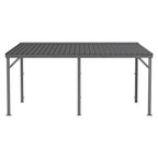 10'x16' Hardtop Wall Mounted Gazebo