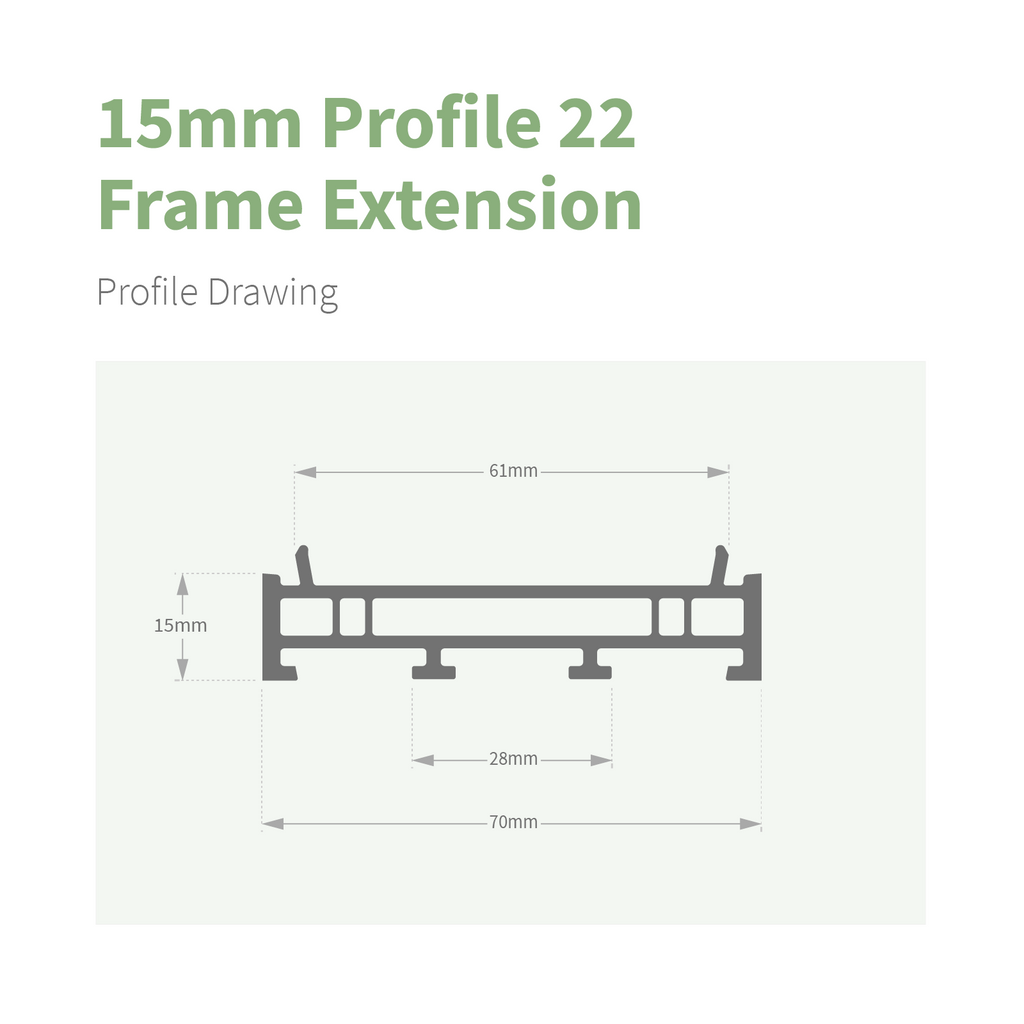 70mm Frame Extension Add-on