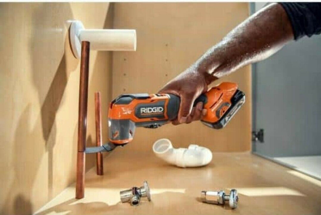Open Box -  RIDGID 18V Brushless Cordless Oscillating Multi-Tool (Tool Only)
