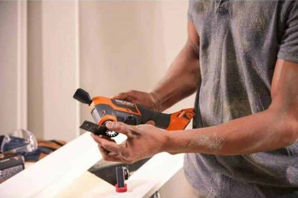 Open Box -  RIDGID 18V Brushless Cordless Oscillating Multi-Tool (Tool Only)