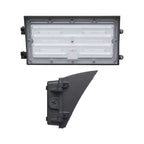 Satco|Nuvo 65-942 Selectable Semi Cutoff LED Wall Pack, 80W/60W/45W, 3K/4K/5K, 120-277V, Photocell, Bronze