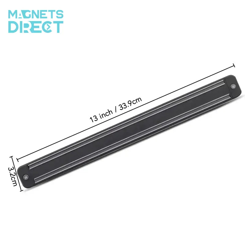 Magnetic Kitchen Knife Holder - Black