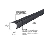 1-1/8 In. X 1-1/8 In. Aluminum Stair Edging