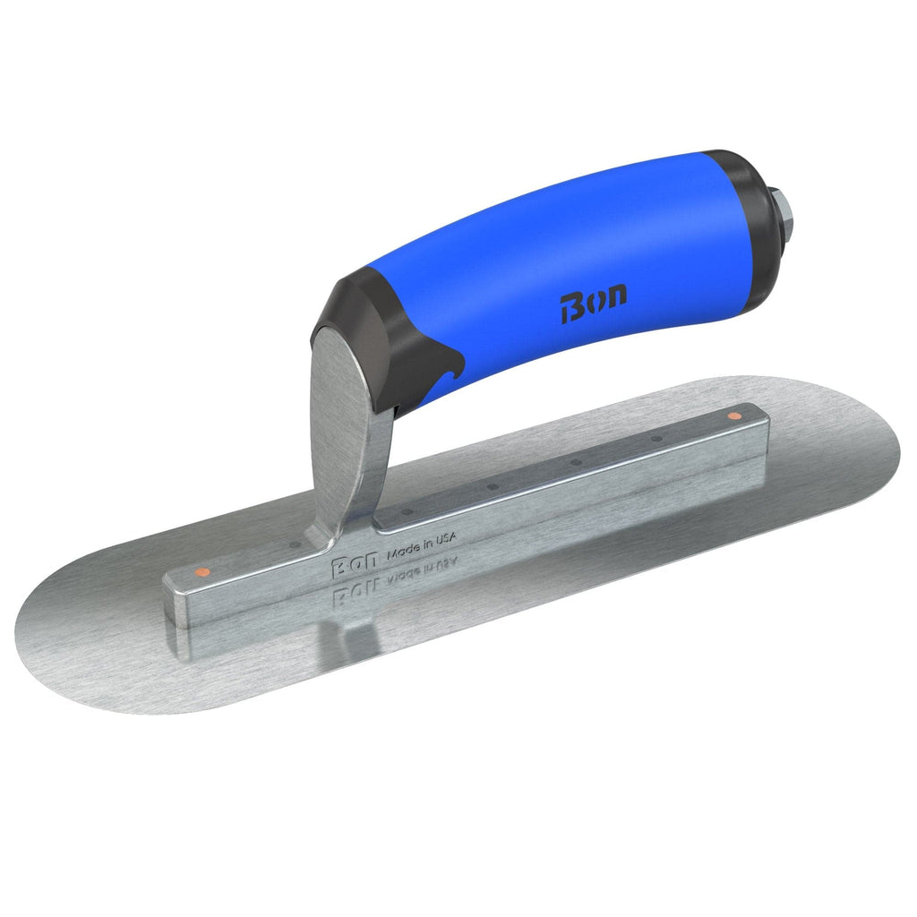 Bon Tool Razor Stainless Steel Pool Trowel - Comfort Wave Handle - RHINOBUILD Bricklaying Tools