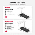 DeerRun Q2 Urban Plus Walking Workstation Bundle