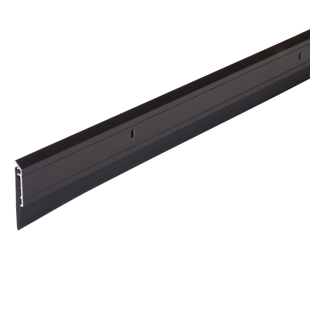 Aluminum and Thermoplastic Rubber Commercial Screw-on Door Sweep