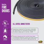 20 ft. Silicone Gasket Seal for Doors and Windows