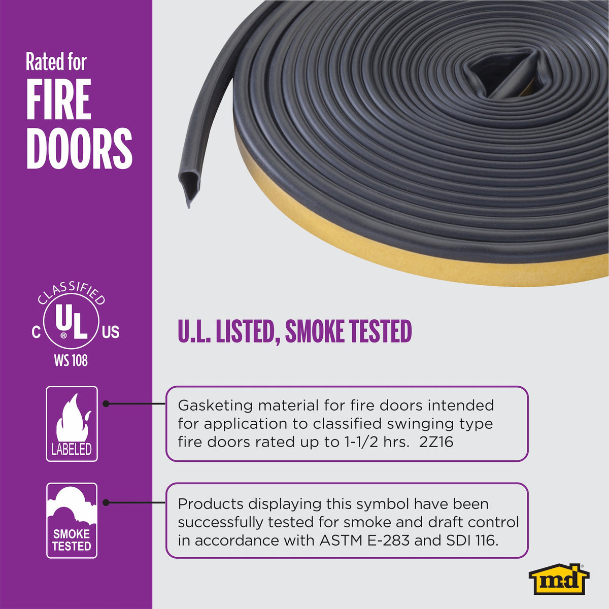 20 ft. Silicone Gasket Seal for Doors and Windows