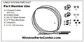 694 - Bay & Bow Window Cable Support System Kit