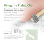 SmartVerge Linear Dry Verge Fixing Clip