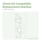 GU Replacement Gearbox (Old Style)