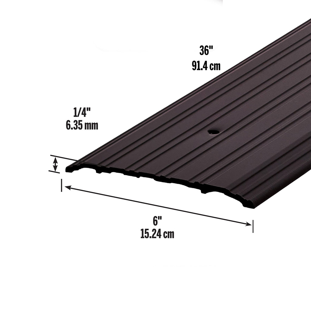 Aluminum Commercial Flat-Profile Threshold