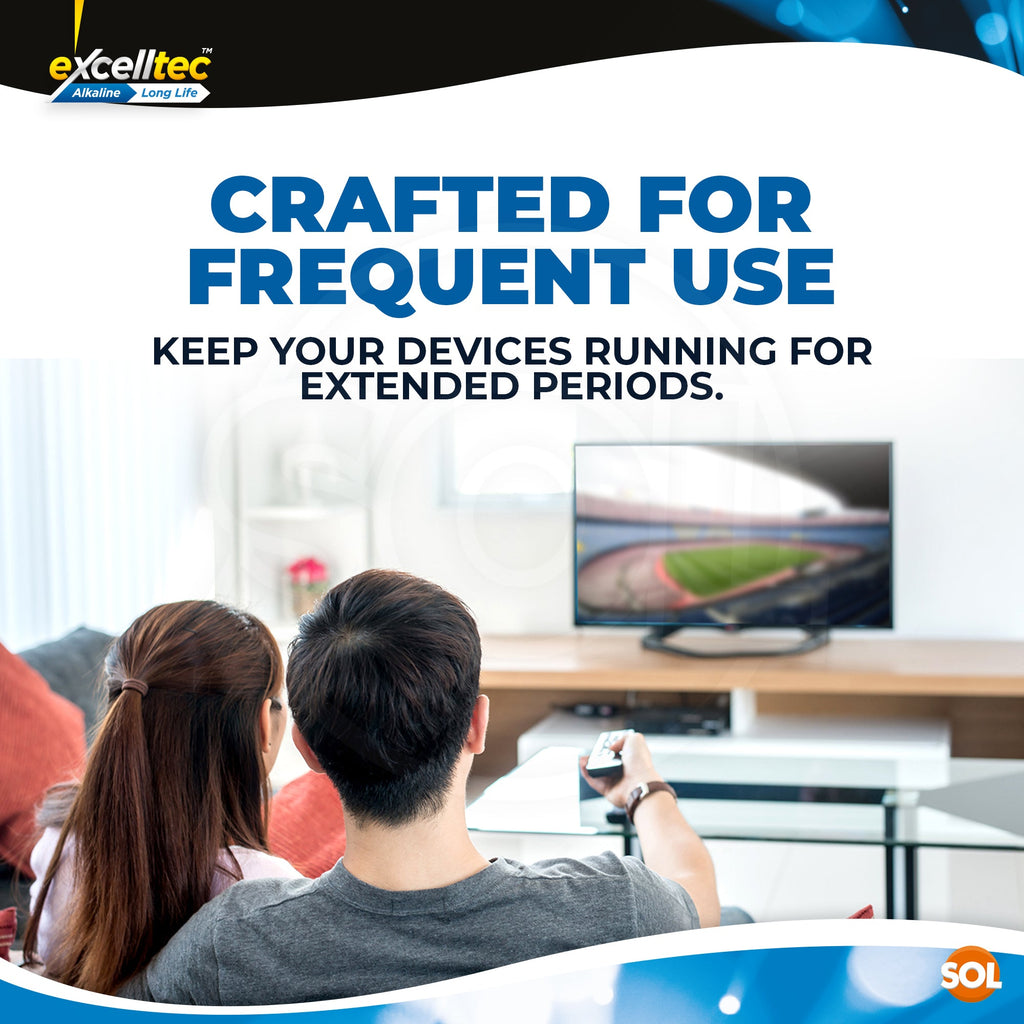 Excelltec 20pk Alkaline Batteries, 1.5V Double AA Disposable Household Batteries for Reliable Power, Long-Lasting Power with Leak-Resistant, Ideal for Everyday Devices, Backup for Emergencies