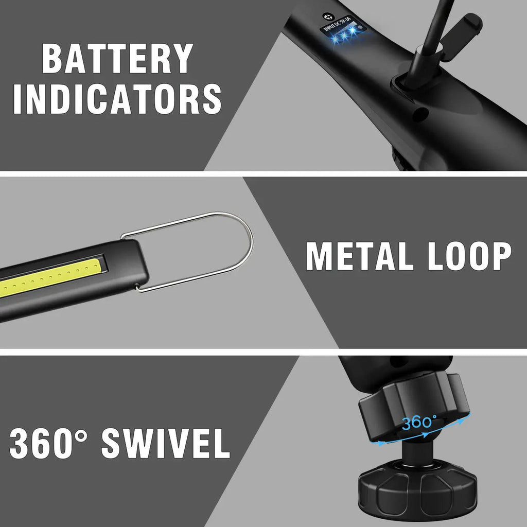 Dr. Prepare LED Work Light, 700 Lumens Rechargeable Work Light