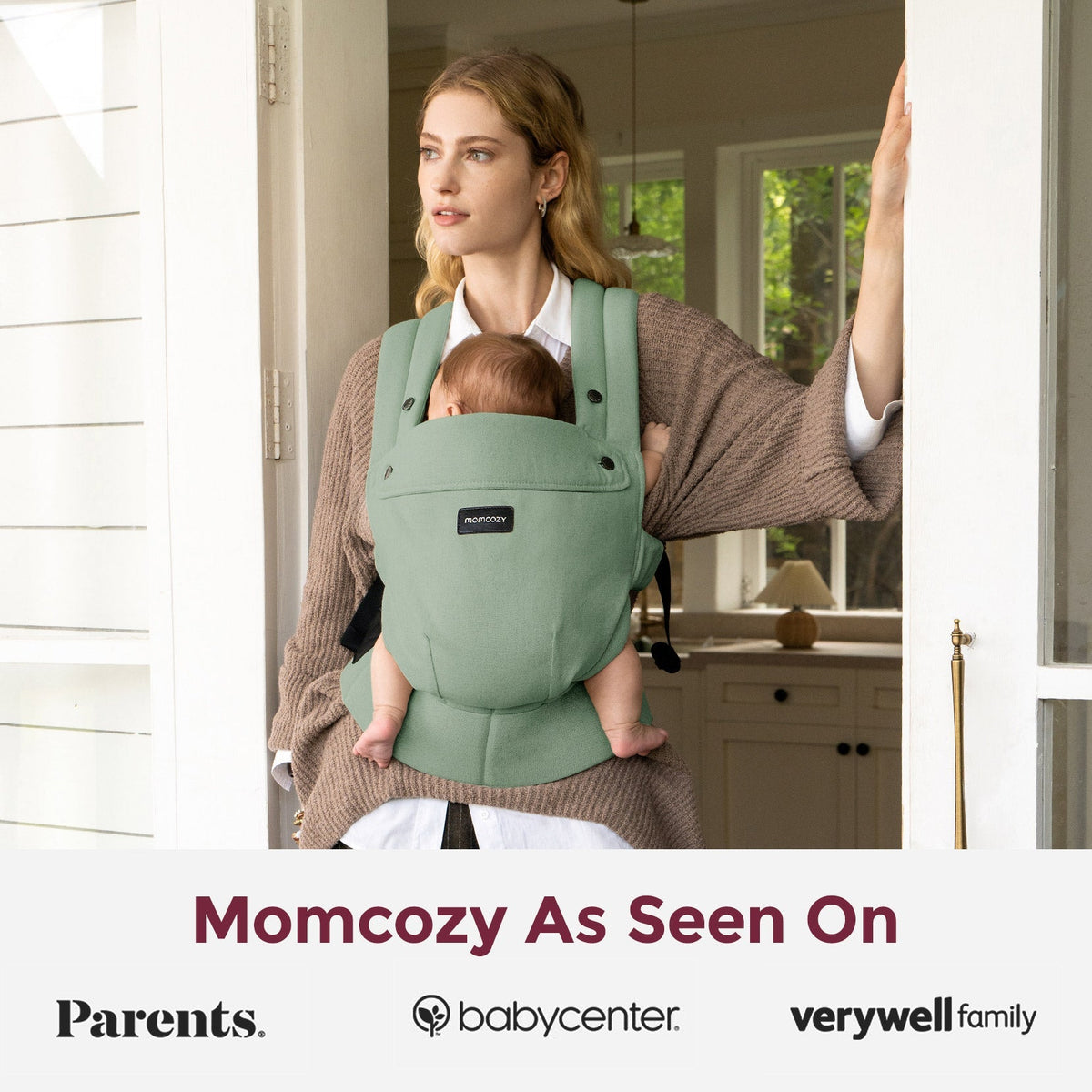 GentleTouch Cotton-Linen Ergonomic Baby Carrier