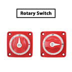 Skyenergi Mini On-Off Battery Switch with Knob - Red - 6006